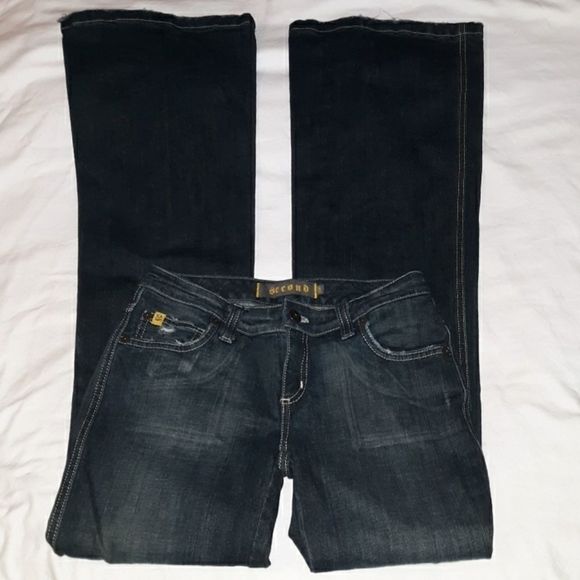 Vintage Second Bell Bottom 90's Jeans‎ The Captain - Picture 3 of 7